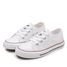 Load image into Gallery viewer, 2019 Kids Shoes for Girl Children Shoes Boys Sneakers 2017 Spring Autumn Girls Shoes White Short Solid Fashion Children Shoes
