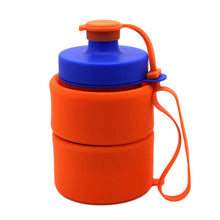Load image into Gallery viewer, Creative Silicone Folding Bottle Drinking Water Bottles Sport Portable Drinking Bottle Readily Bottle Multi Color Free
