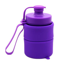 Load image into Gallery viewer, Creative Silicone Folding Bottle Drinking Water Bottles Sport Portable Drinking Bottle Readily Bottle Multi Color Free