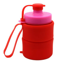 Load image into Gallery viewer, Creative Silicone Folding Bottle Drinking Water Bottles Sport Portable Drinking Bottle Readily Bottle Multi Color Free
