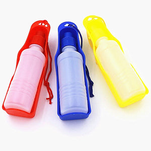 Pet Dog Cat Water Drinking Bottle Dispenser Travel Pet Feeding Water 500ml Foldable Drinking Bottle For Roupa para cachorro30