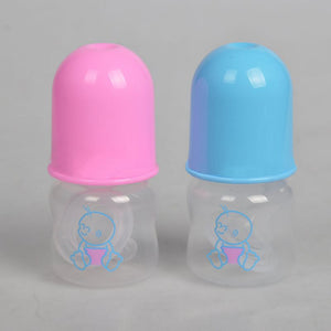 Baby Bottles Learn Feeding Drinking Bottle 60ml Cute Baby Infant Feeding Bottle Nursing Mamadeiras Bottles Cup