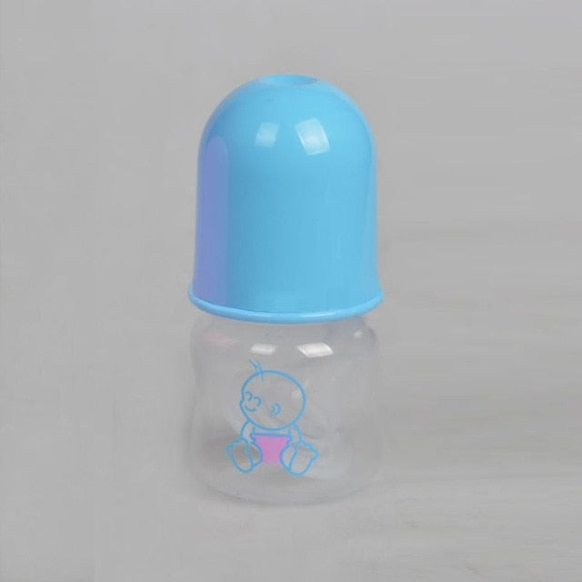 Baby Bottles Learn Feeding Drinking Bottle 60ml Cute Baby Infant Feeding Bottle Nursing Mamadeiras Bottles Cup