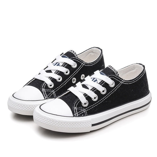 2019 Kids Shoes for Girl Children Shoes Boys Sneakers 2017 Spring Autumn Girls Shoes White Short Solid Fashion Children Shoes