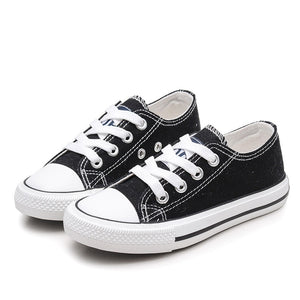 2019 Kids Shoes for Girl Children Shoes Boys Sneakers 2017 Spring Autumn Girls Shoes White Short Solid Fashion Children Shoes
